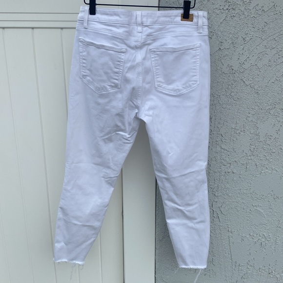 Paige Verdugo Crop Frayed Ankle Jeans - Picture 4 of 6